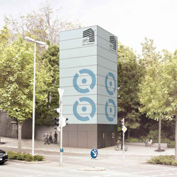 Bike-Safe-Tower | Bicycle lockers | Wöhr