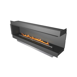 Forma 2300 Right Corner | Fireplace inserts | Planika