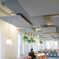 Islands | Rockfon Eclipse® Color | Sound absorbing ceiling systems | Rockfon