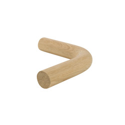 Oak40 profile 90° curve | Handrails | Steelpro