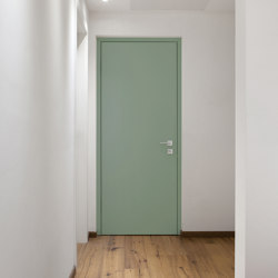 Project | Interior safety door with concealed hinges | Internal doors | Oikos – Architetture d’ingresso