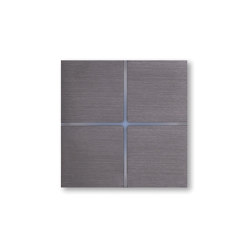 Sentido - brushed volcanic grey - 4-way | KNX-Systems | Basalte