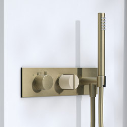 Wall Mounted Thermostatic Shower Mixer Platform with 2/3 Way Diverter and Handshower | Shower controls | Varied Forms