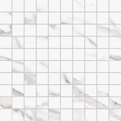 Tele di Marmo Mosaico 3x3 Statuario Michelangelo | Ceramic mosaics | EMILGROUP