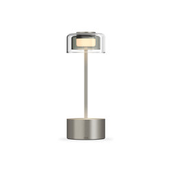 Hemera Mikros Satin Nickel | Table lights | Voltra Lighting