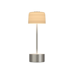 Hemisphere Lamp Satin Nickel | Table lights | Voltra Lighting